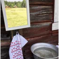 Gästhandduk LEDKRYSS i frotté 2