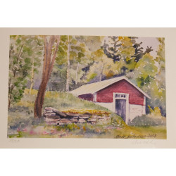 Numrerade gicléetryck utifrån orginal i akvarell 2