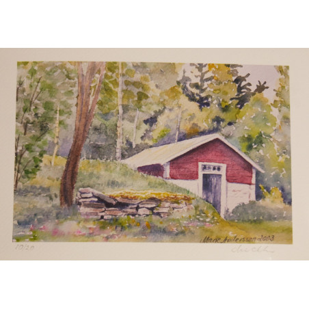 Gicléetryck akvarell