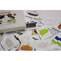 Memoryspel med välkända motiv från Jämtland 2