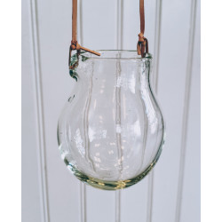 Hängande vas i glas 2