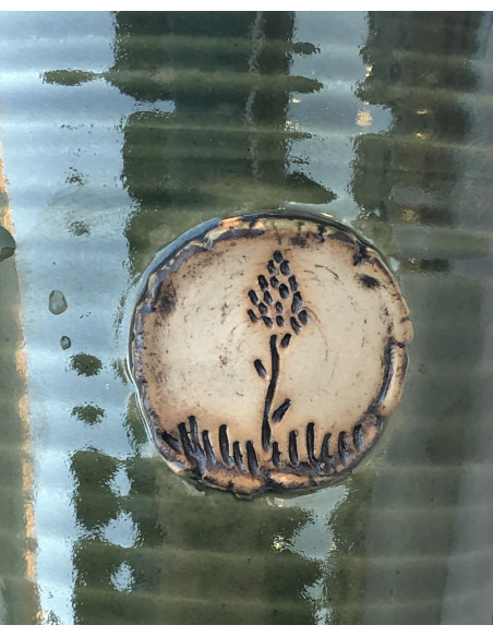 Brunkullamugg i keramik