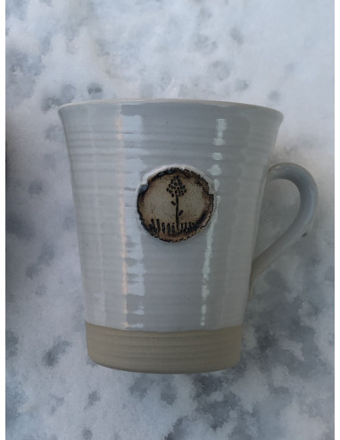 Brunkullamugg i keramik