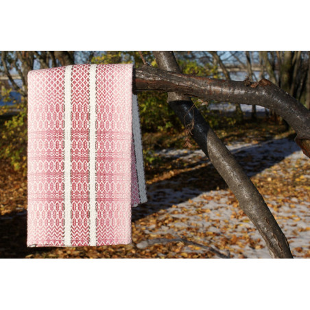 Vävd kökshandduk i halvlinne, 60x40cm