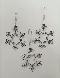 Snöfingor i trådslöjd