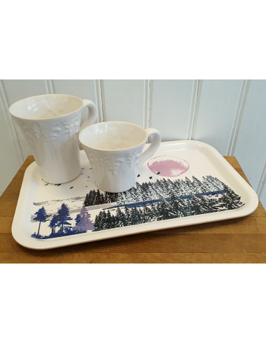 Bricka Rosa Sol, 33x21,5 cm