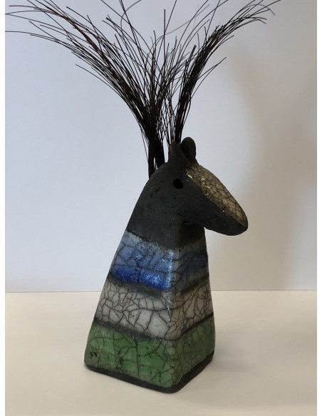 Minihäst i jämtlandsfärgerna