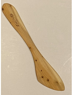 Smörkniv i ene med en glödritad brunkulla, Jämtlands landskapsblomma 2