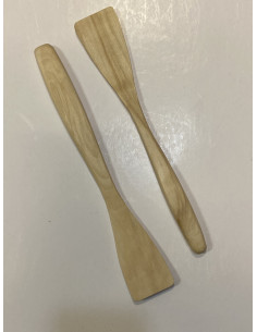 Träslev i ljust trä