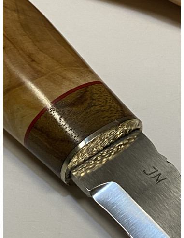 Kniv rostfritt stål, skaft björkvril