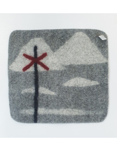 Sittdyna i tovad ull