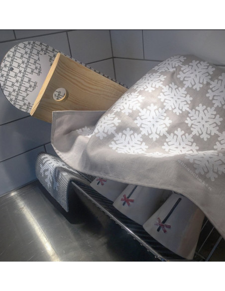 Kökshandduk 50x70 snö