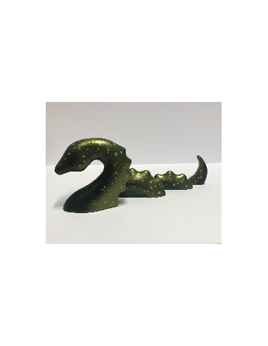 Odjur, grönt 4 delar liten