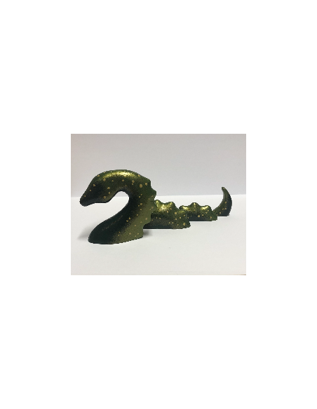 Odjur, grönt 4 delar liten